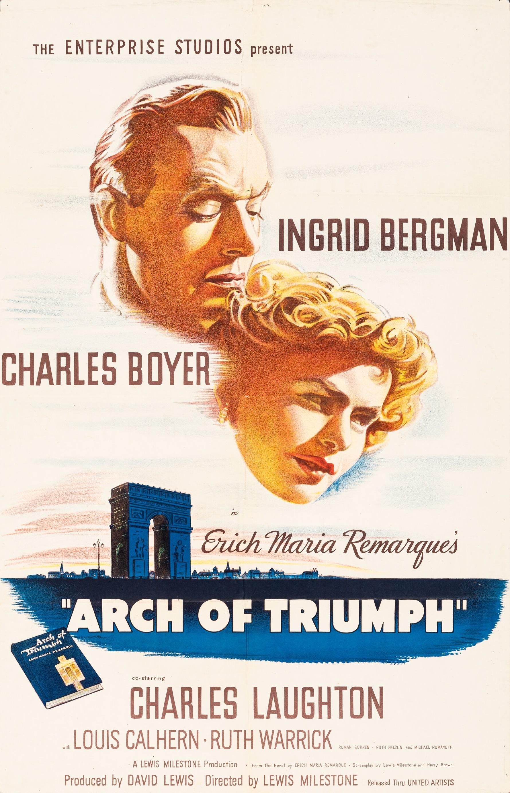 Arch of Triumph poster - similar to Champagne for Caesar