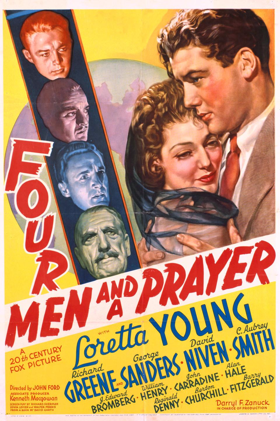 Four Men and a Prayer poster - similar to Earthbound