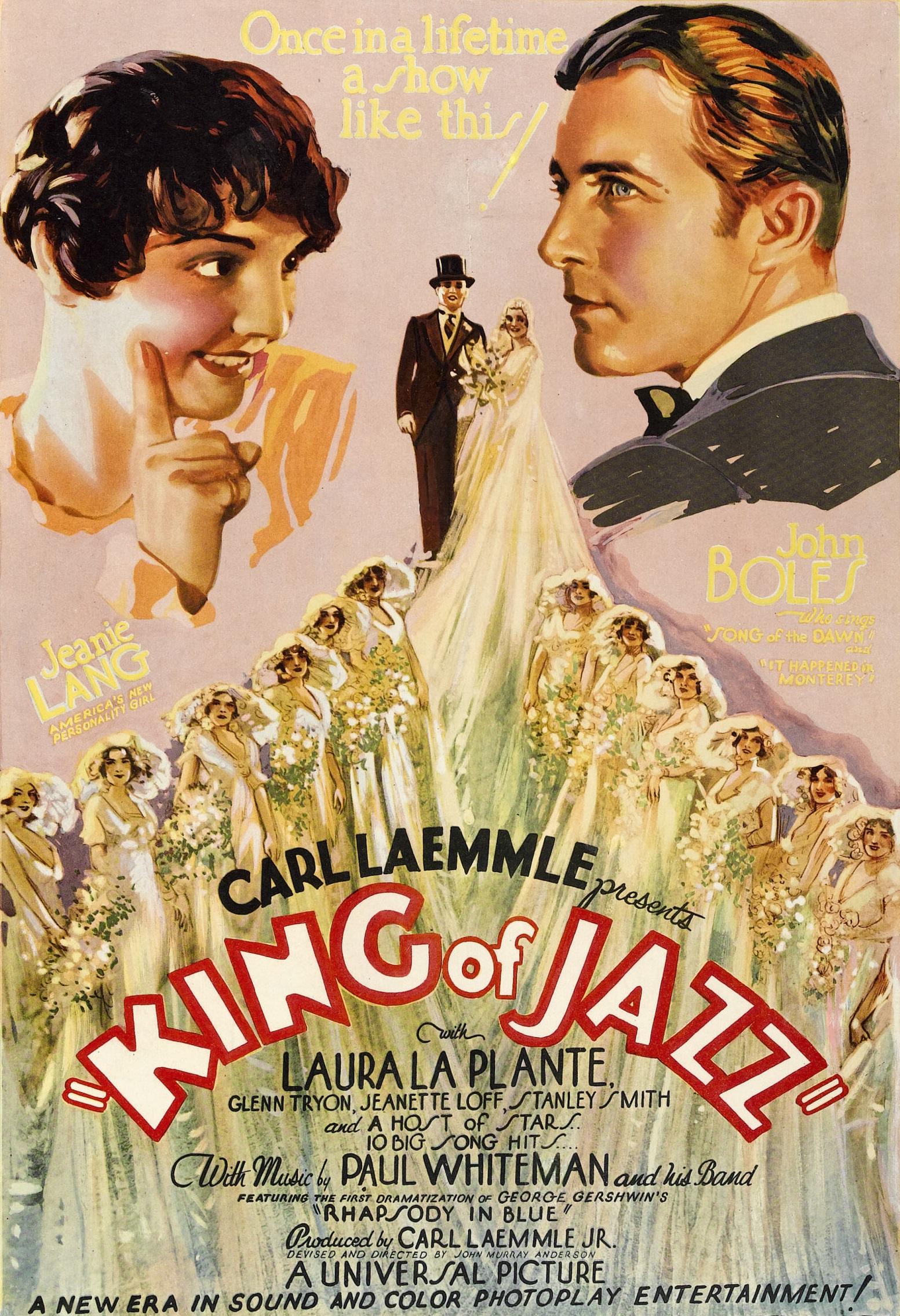 King of Jazz poster - similar to The Adventures of Prince Achmed