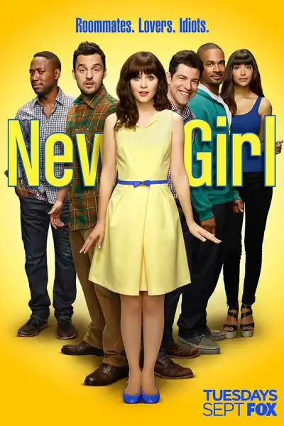 New Girl S1-S7 poster
