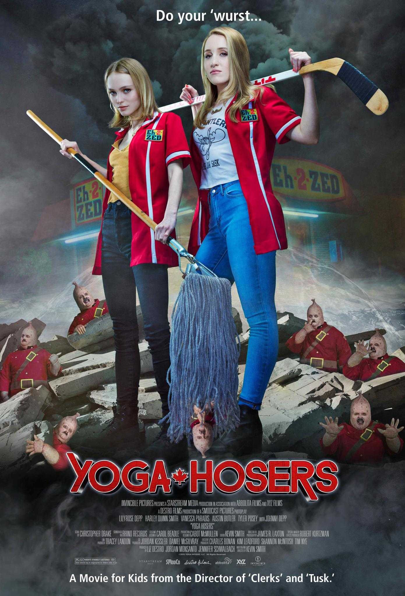 Yoga Hosers poster - similar to Archibald's Next Big Thing
