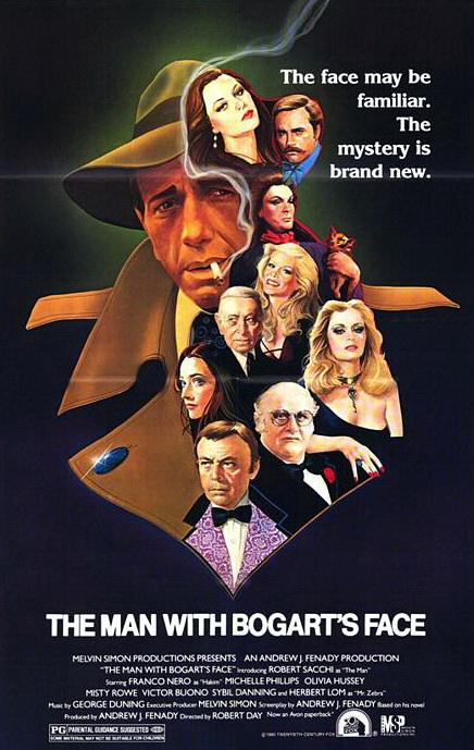 The Man with Bogart's Face poster - similar to Grease