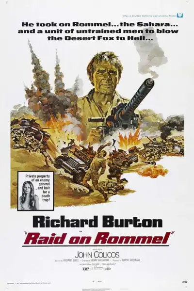 Raid on Rommel poster