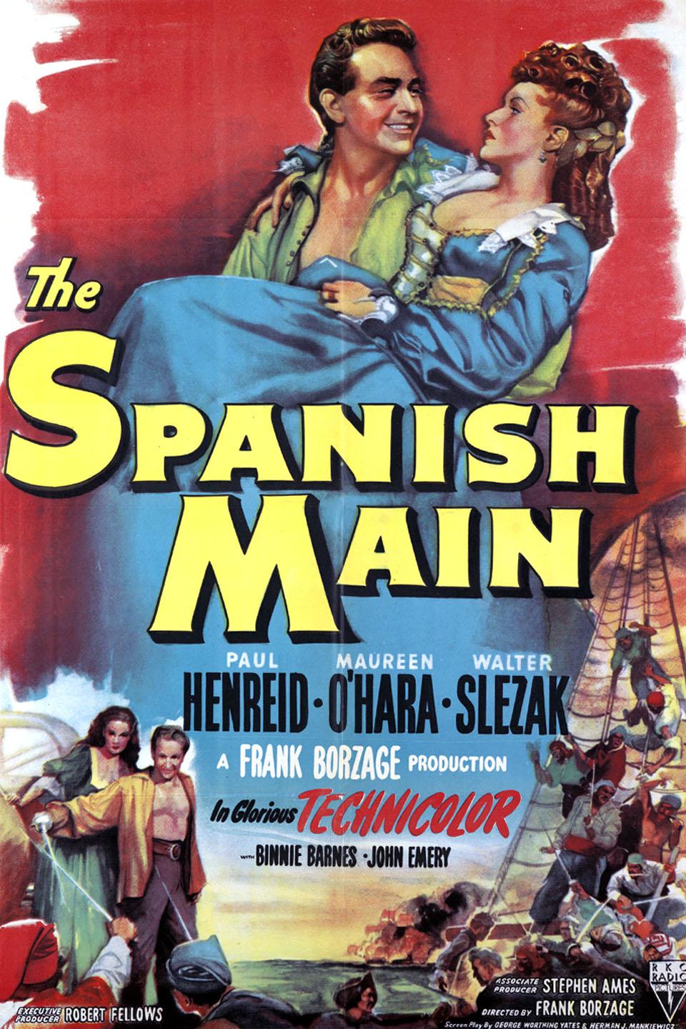 The Spanish Main poster - similar to Going My Way