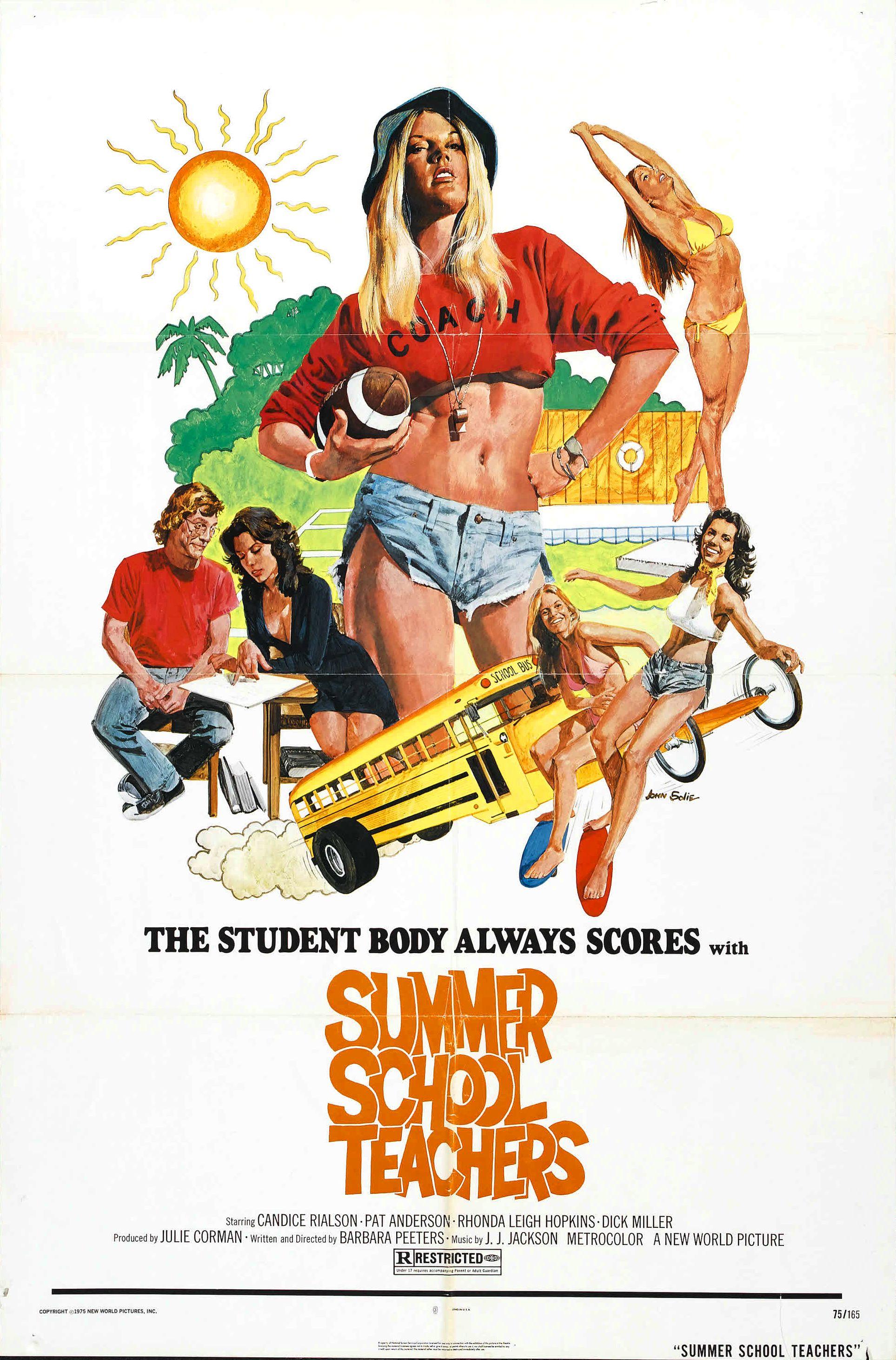 Summer School Teachers poster - similar to The Spy Who Loved Me