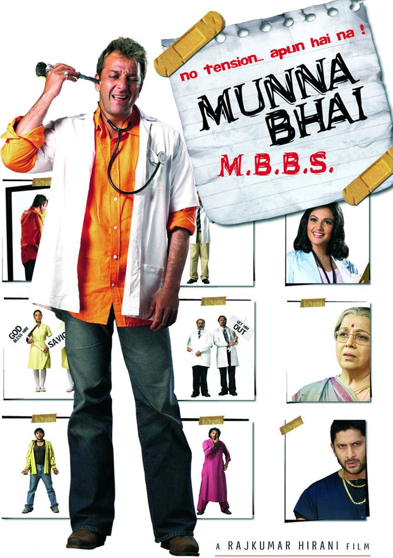 Munna Bhai M.B.B.S. poster — similar to Khalnayak