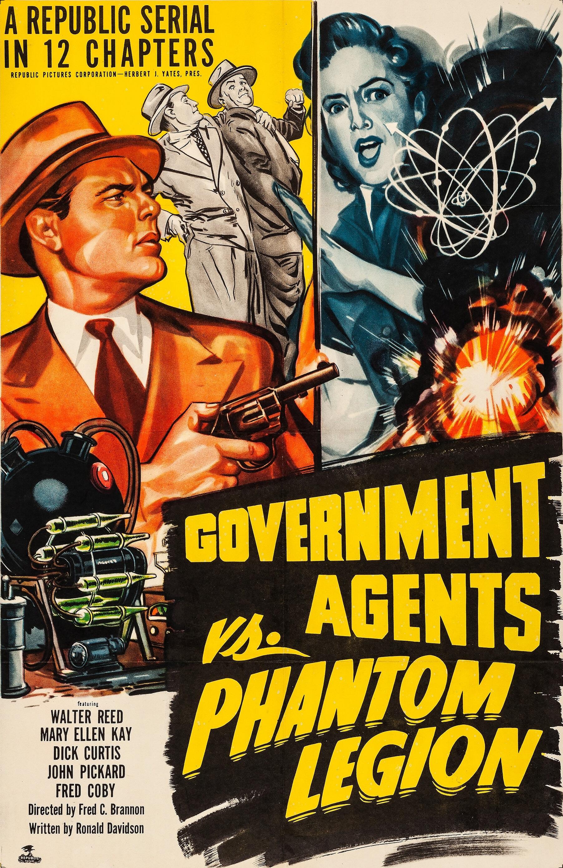 Government Agents vs Phantom Legion - like Canadian Pacific but darker