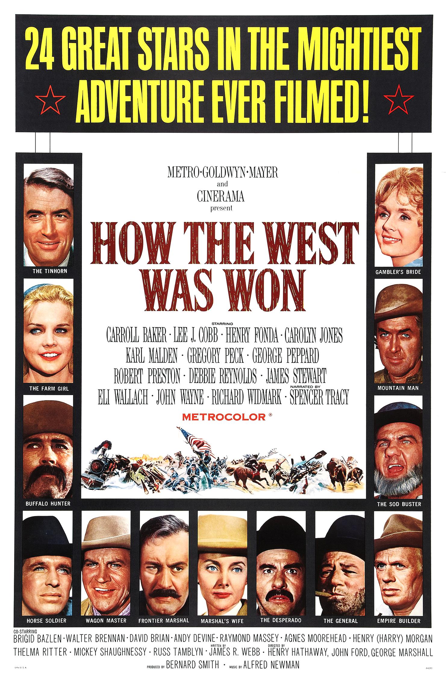 How the West Was Won poster - similar to Mothra
