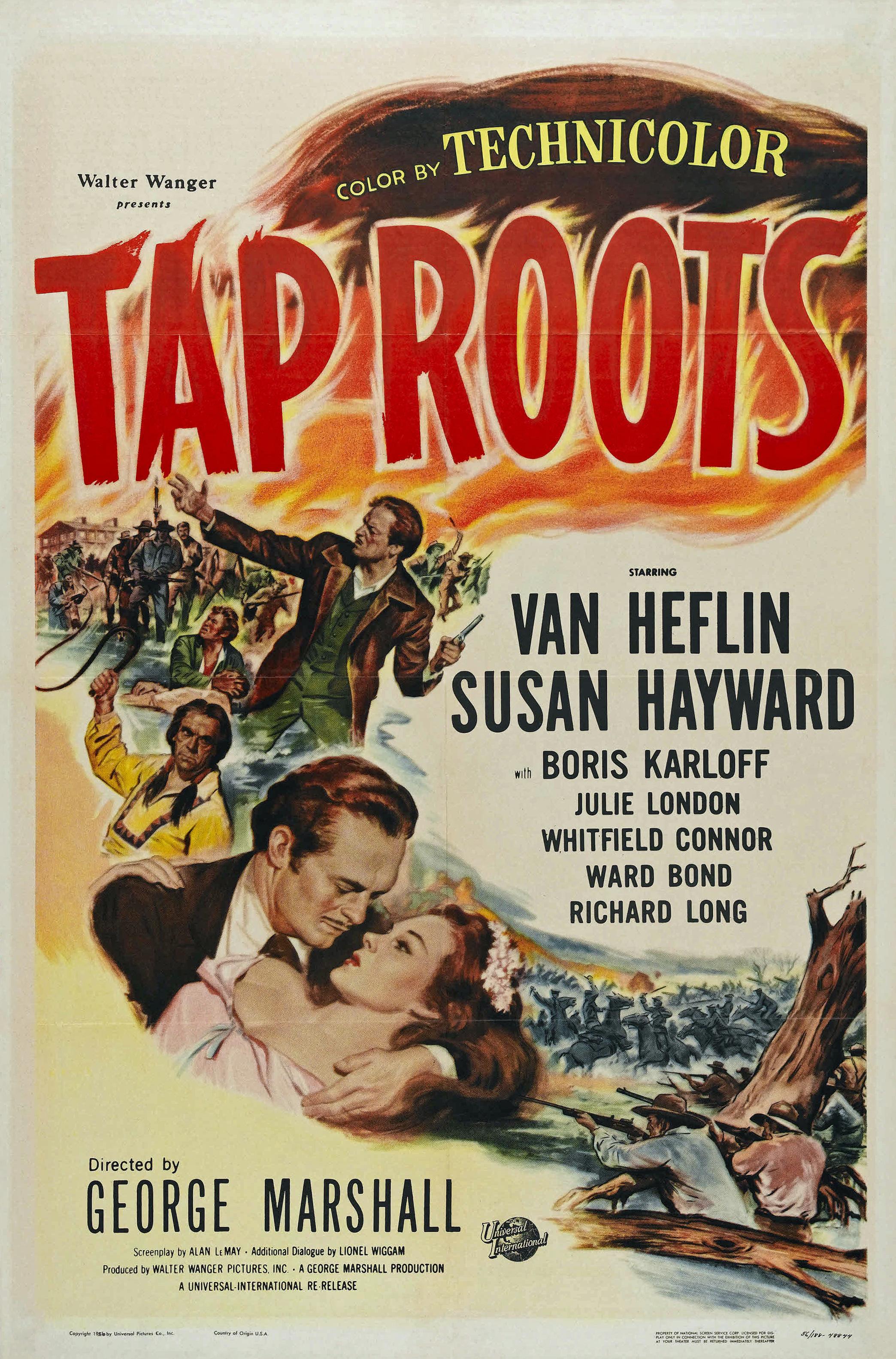 Tap Roots poster - similar to Champagne for Caesar