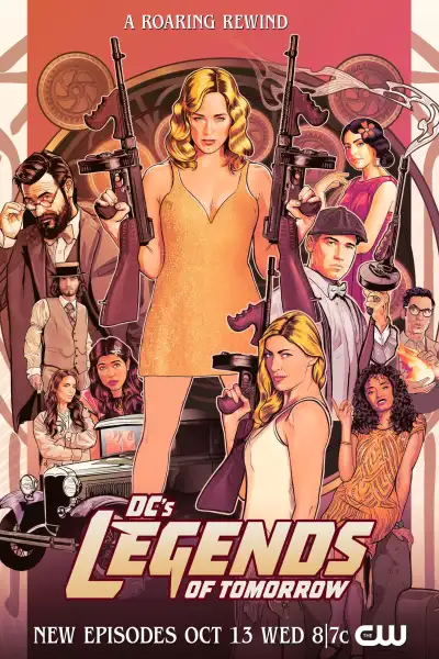 DC's Legends of Tomorrow S1-S7 poster