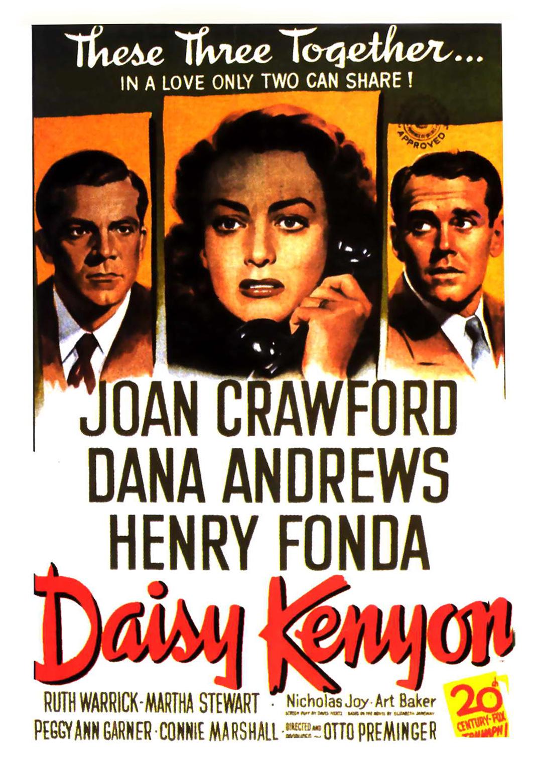Daisy Kenyon - like Miranda but older