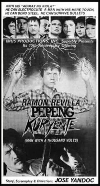 Pepeng Kuryente poster - similar to Nils Karlsson Pyssling