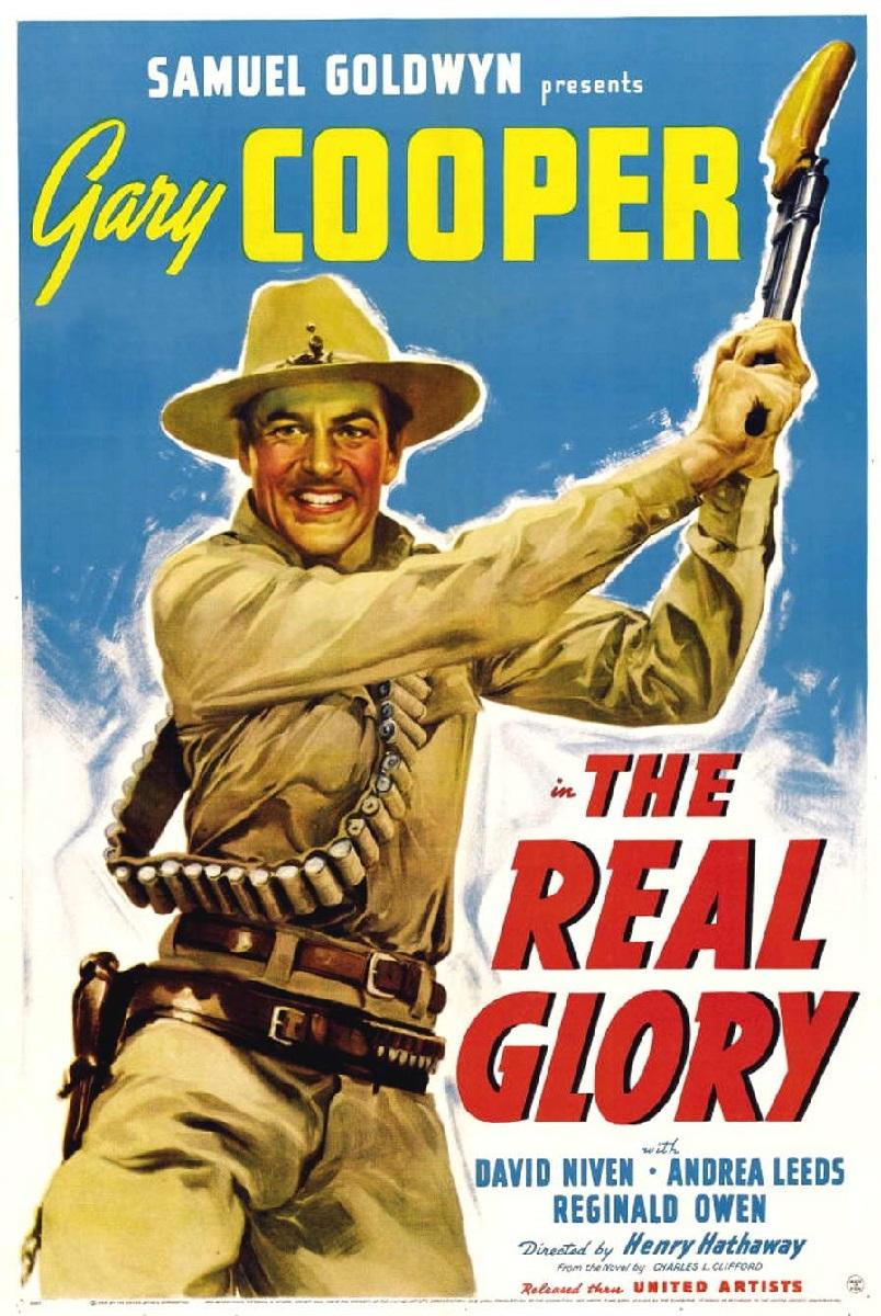 The Real Glory poster - similar to Superman: The Mechanical Monsters