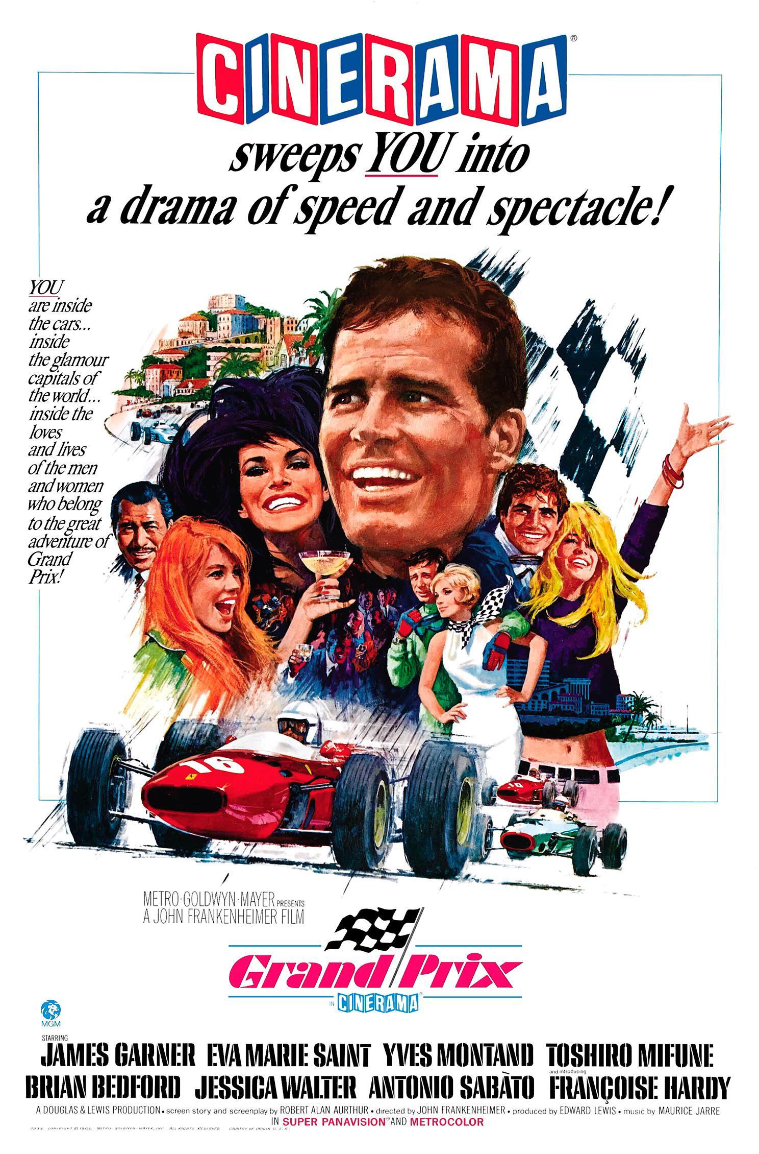 Grand Prix poster - similar to Her Private Hell