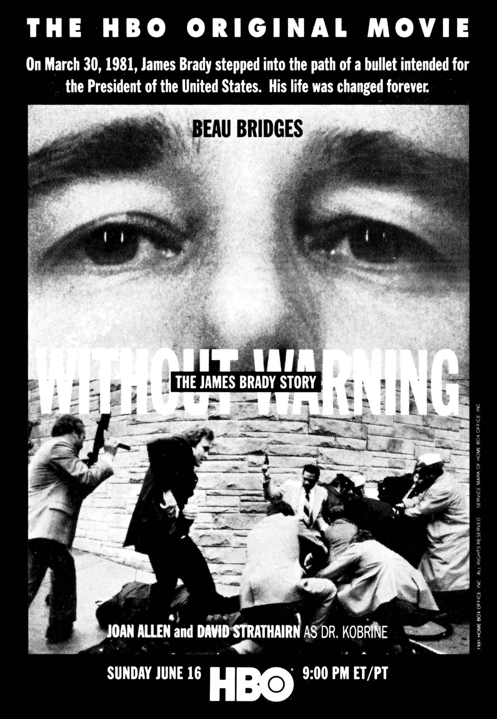 Without Warning: The James Brady Story poster