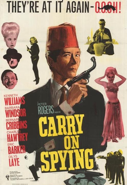 Carry on Spying background