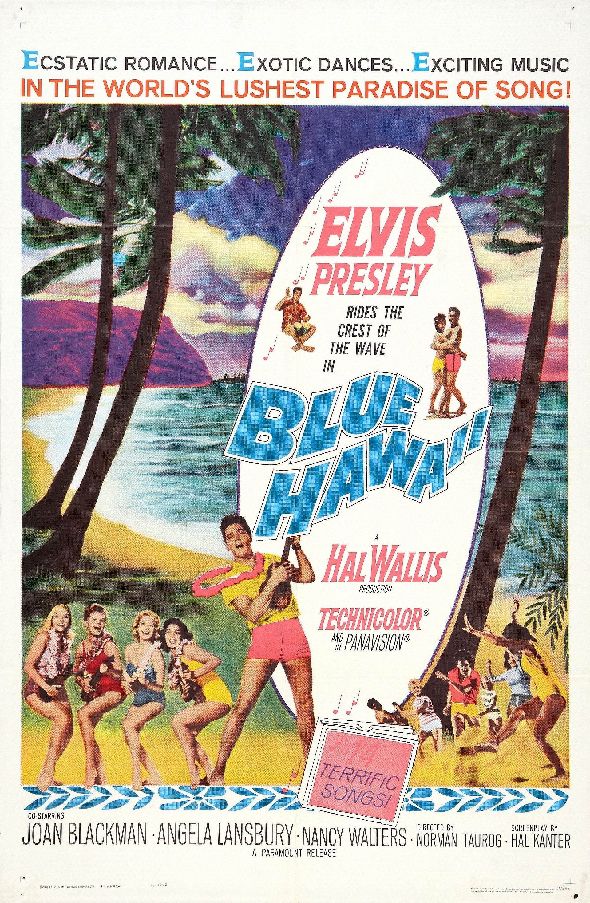 Blue Hawaii - like Frankie and Johnny but family-friendly