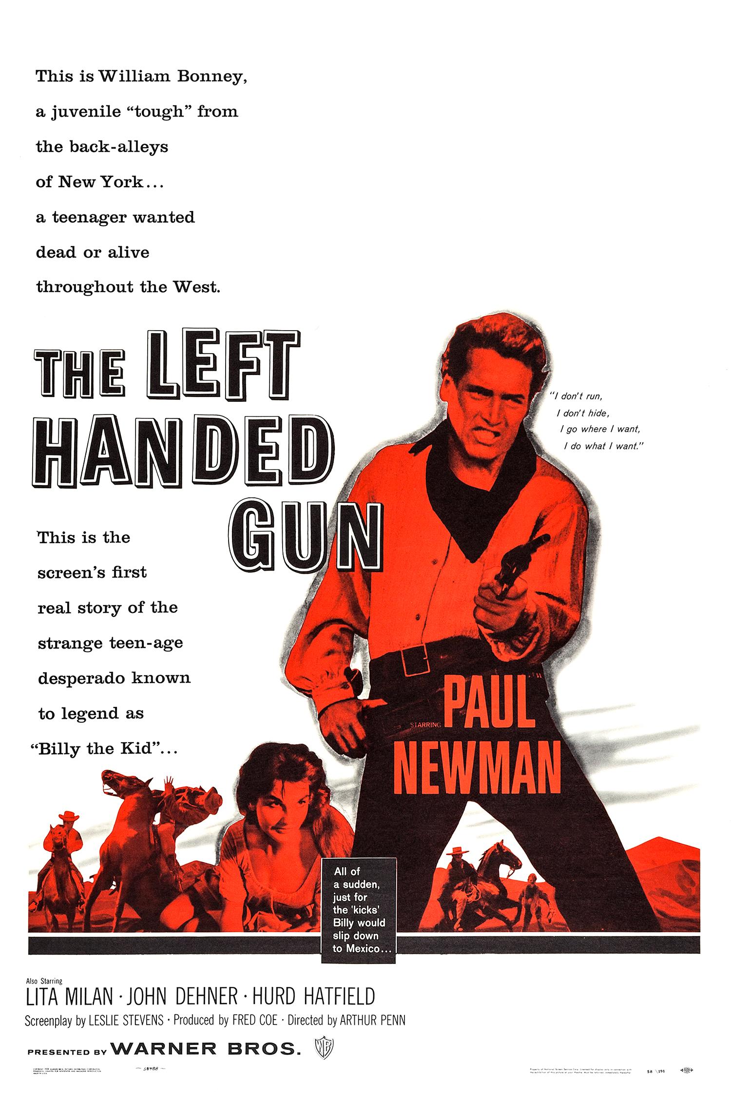 The Left Handed Gun poster
