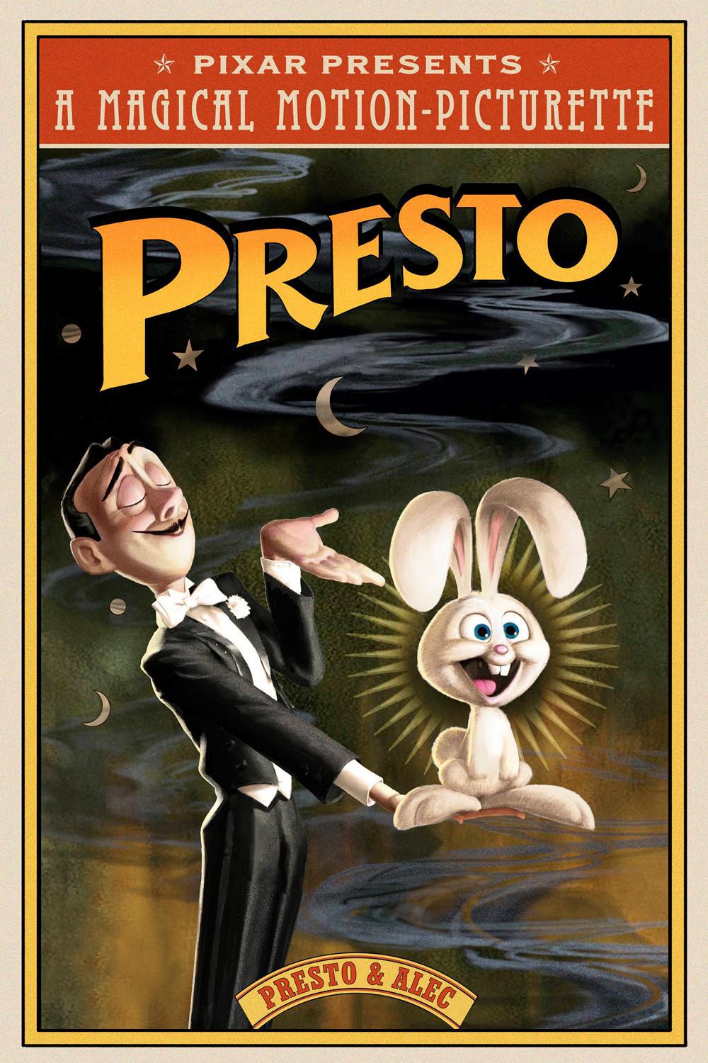 Presto poster - similar to Naked Wolves