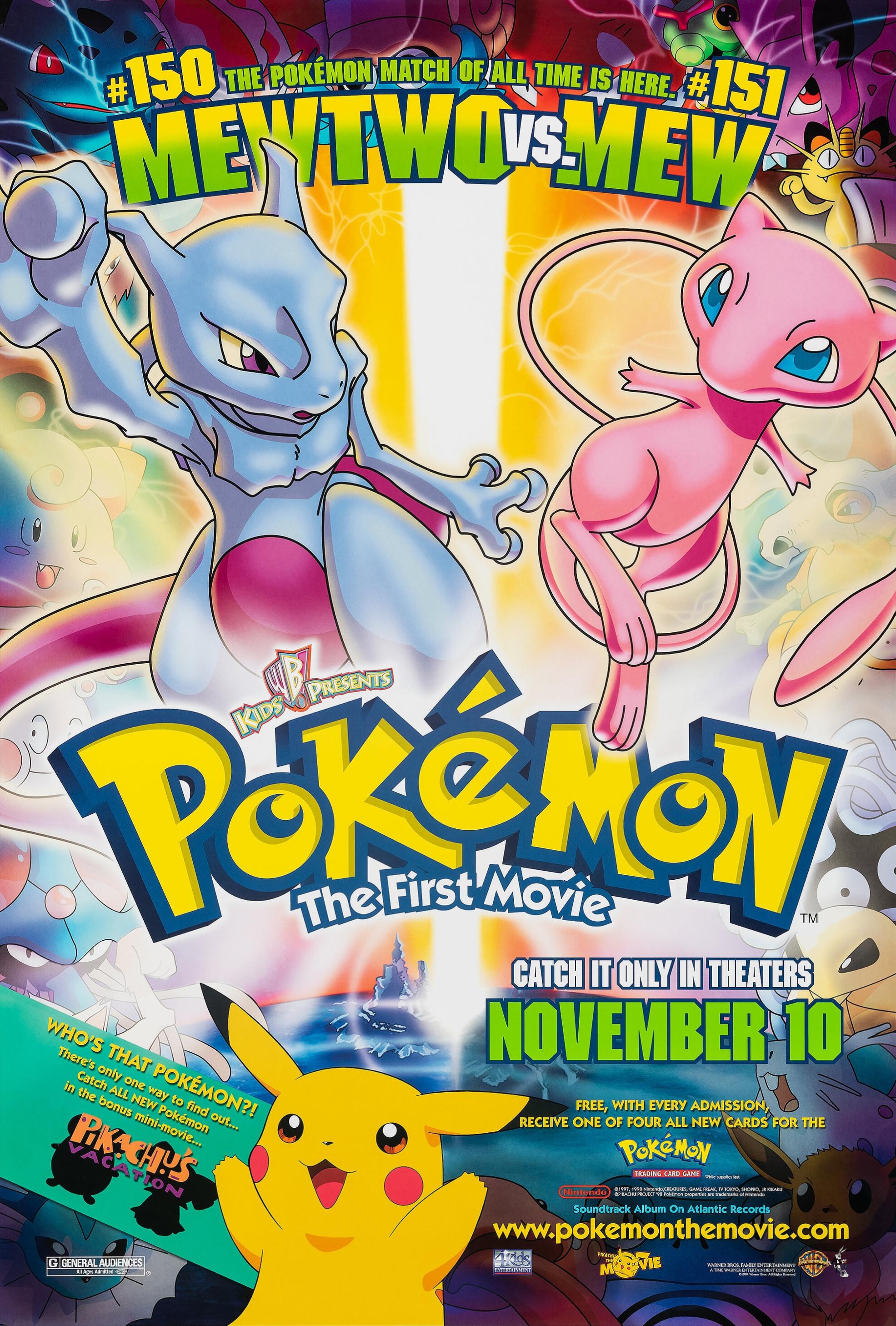 Pokémon: Mewtwo Strikes Back [English] poster