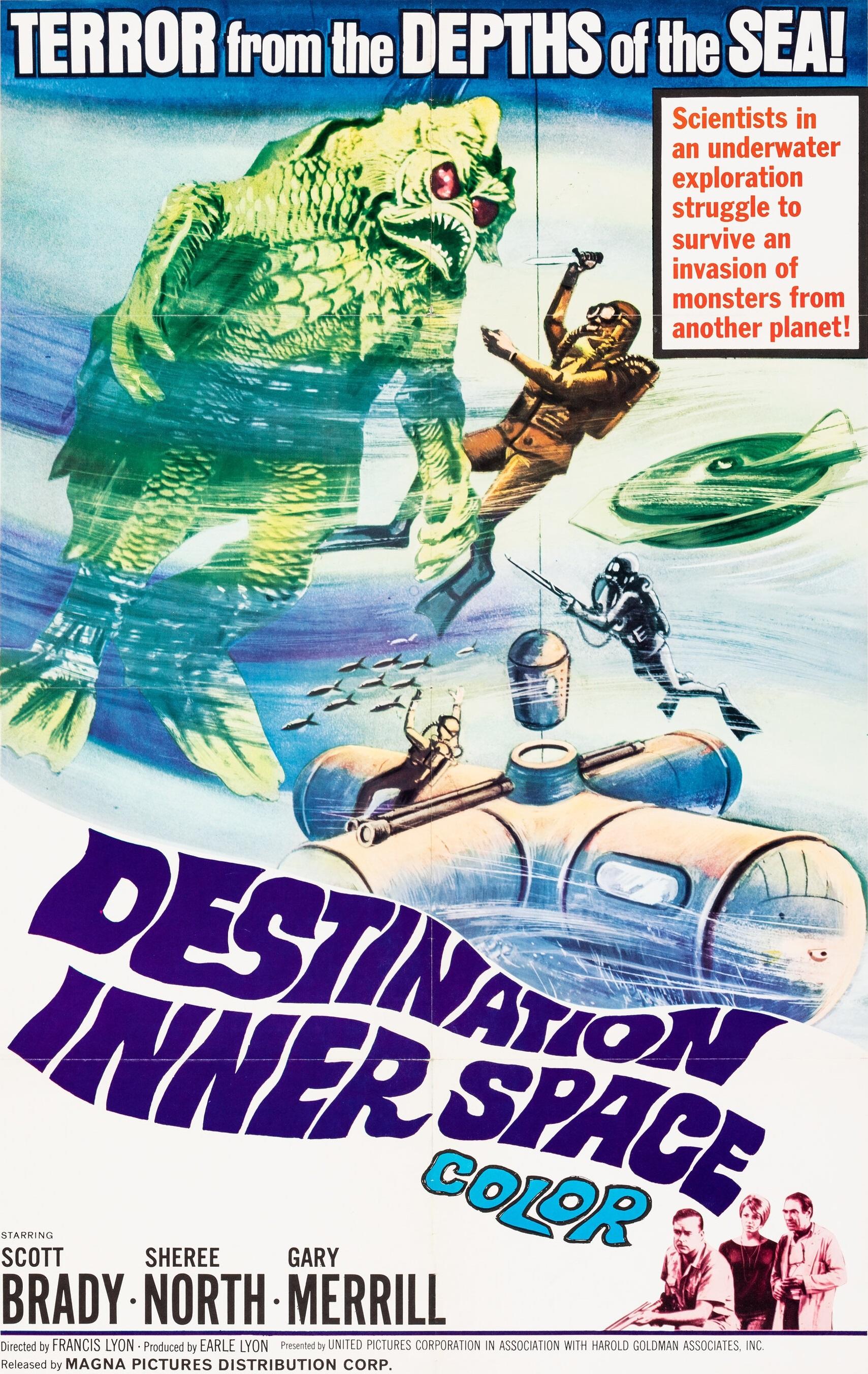 Destination Inner Space poster - similar to Mirage