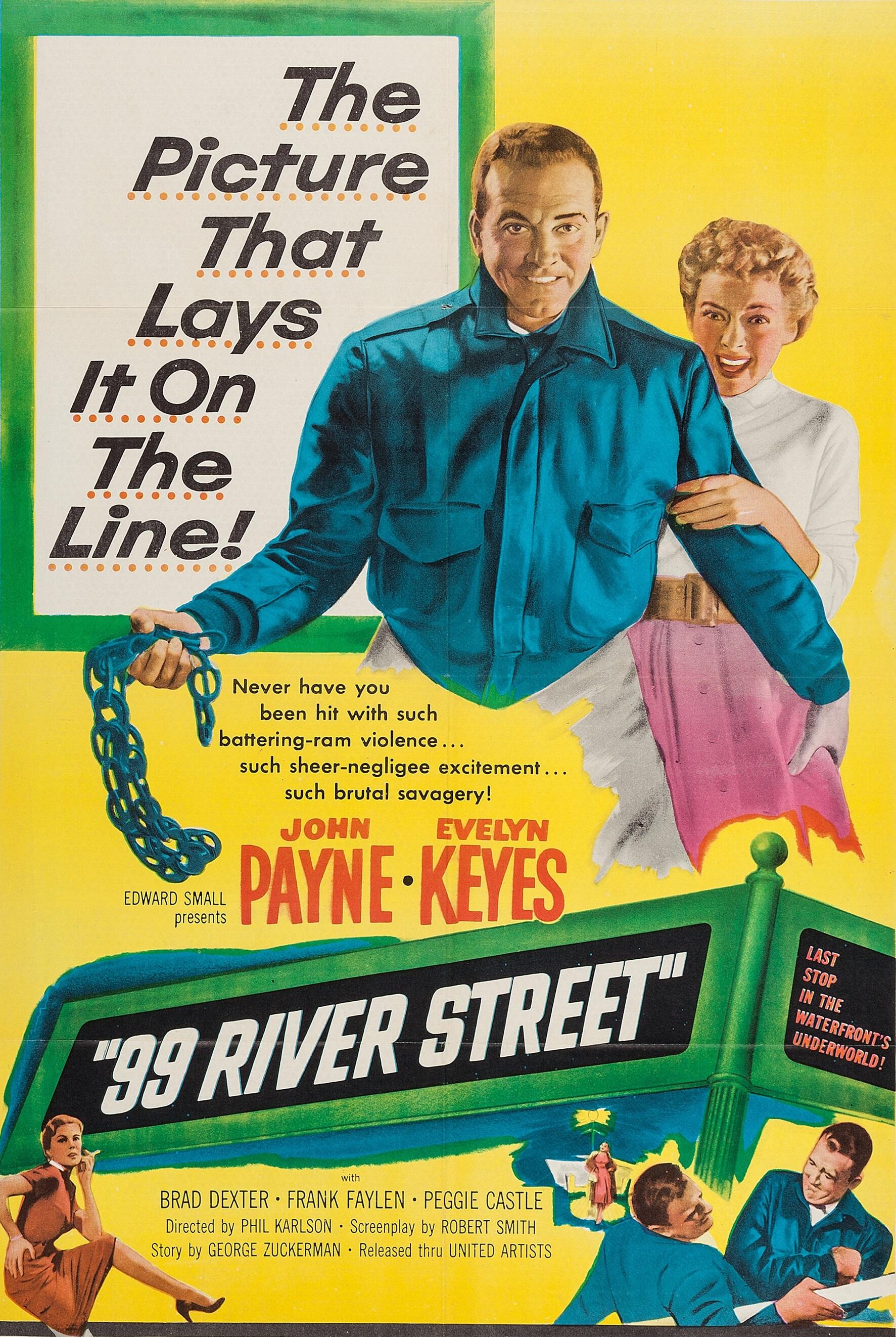 99 River Street poster - similar to An Inspector Calls