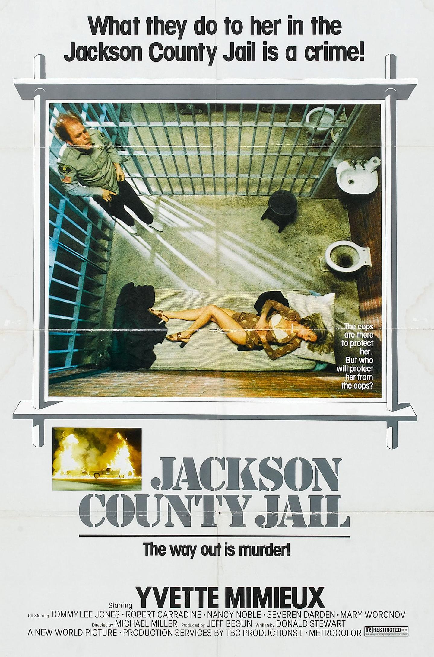 Jackson County Jail poster - similar to The Executioner's Song