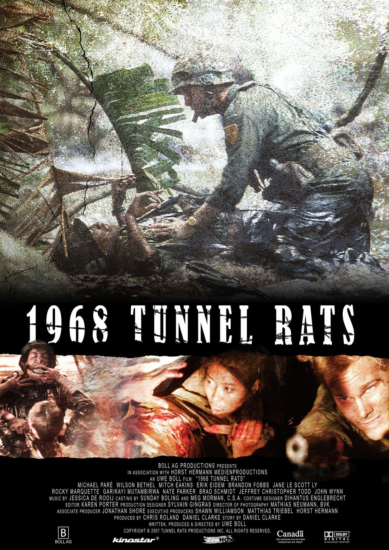 1968 Tunnel Rats poster - similar to American Skin