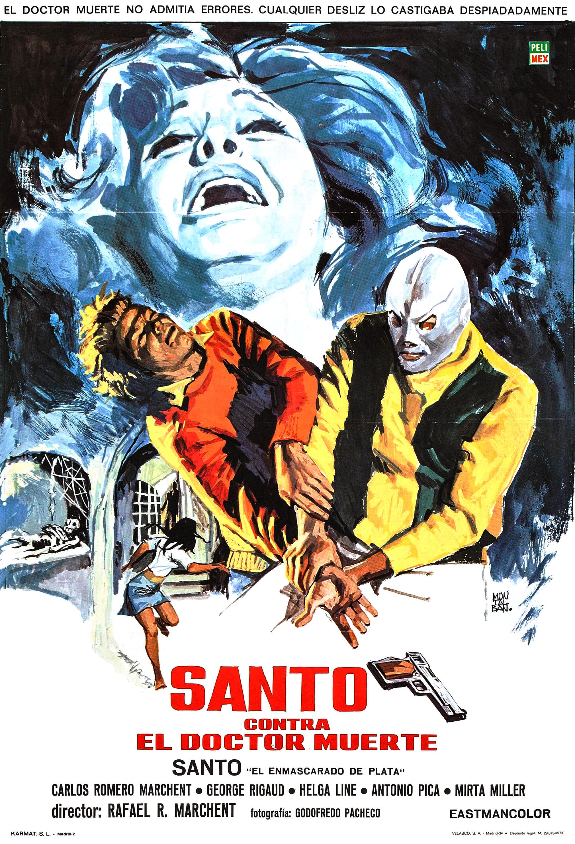 Santo vs. Doctor Death poster - similar to The Point