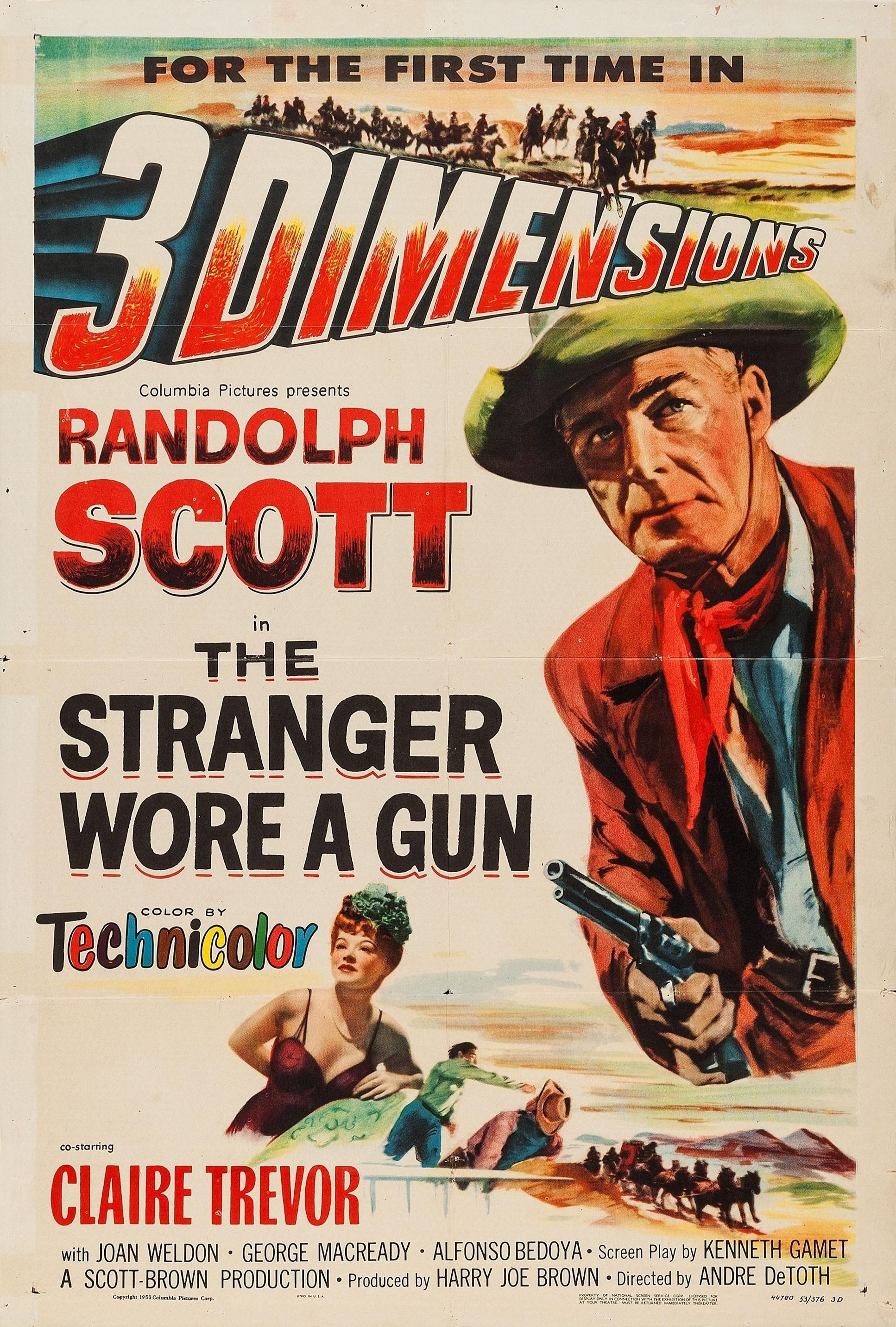 The Stranger Wore a Gun poster - similar to Gunsmoke