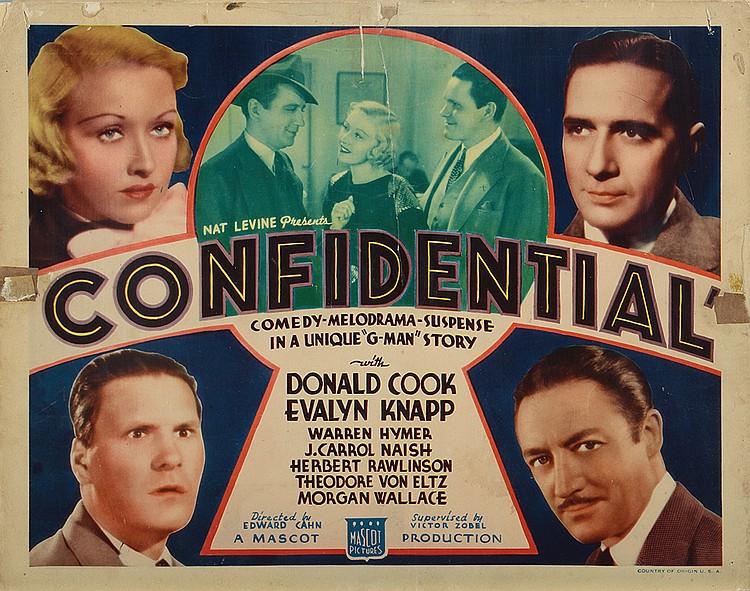 Confidential poster - similar to Rembrandt