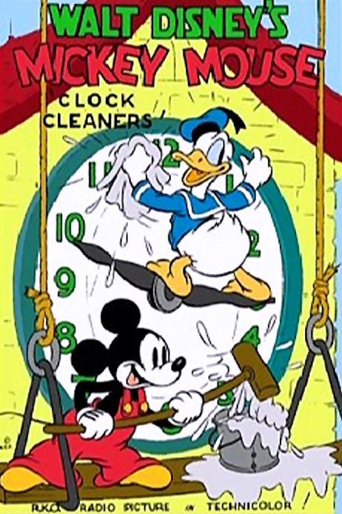 Clock Cleaners poster - similar to Wedding Present