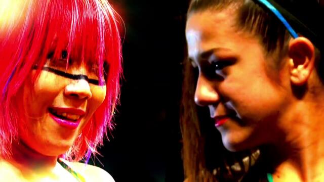 Asuka and Bayley sign their TakeOver contract this Wednesday on WWE Network