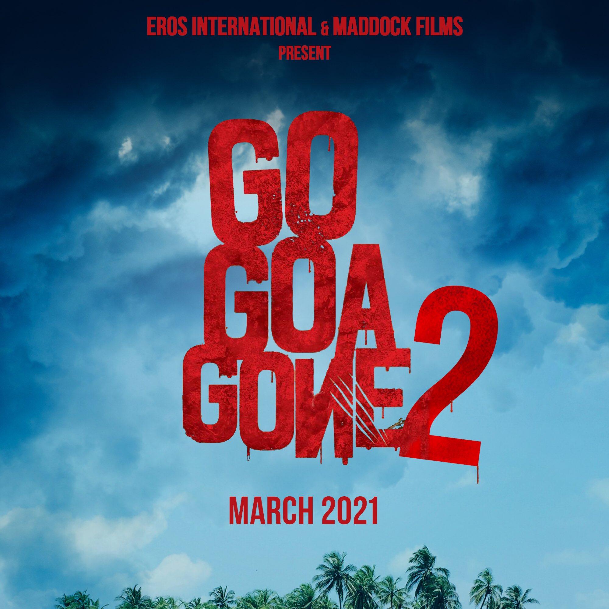 Go Goa Gone 2 poster - similar to Laal Kaptaan