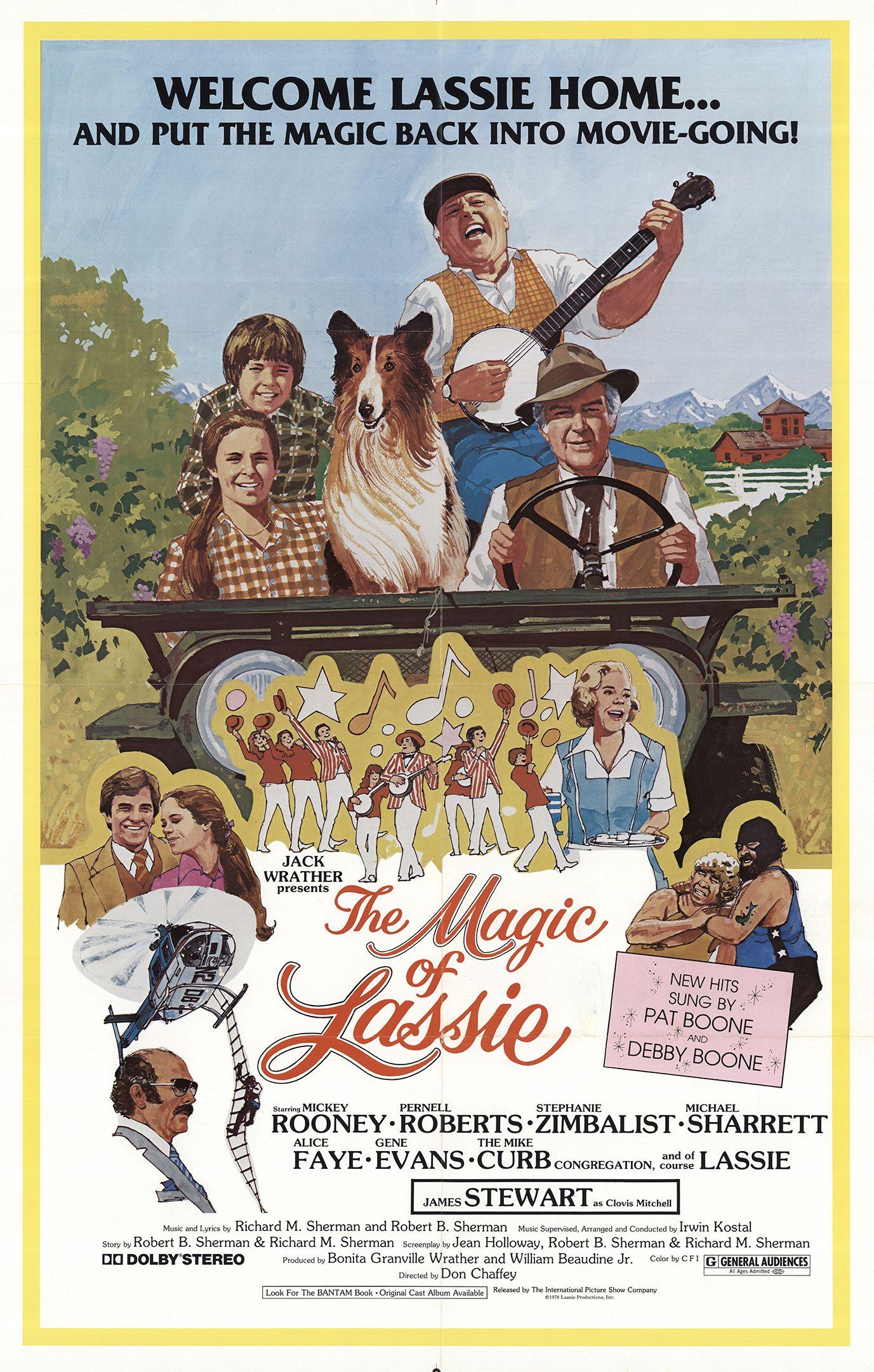 The Magic of Lassie poster - similar to Alambrista!