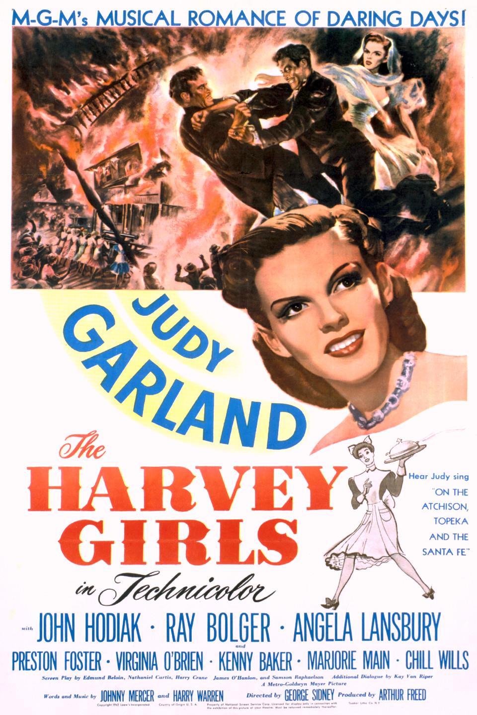 The Harvey Girls poster - similar to Gypsy Wildcat