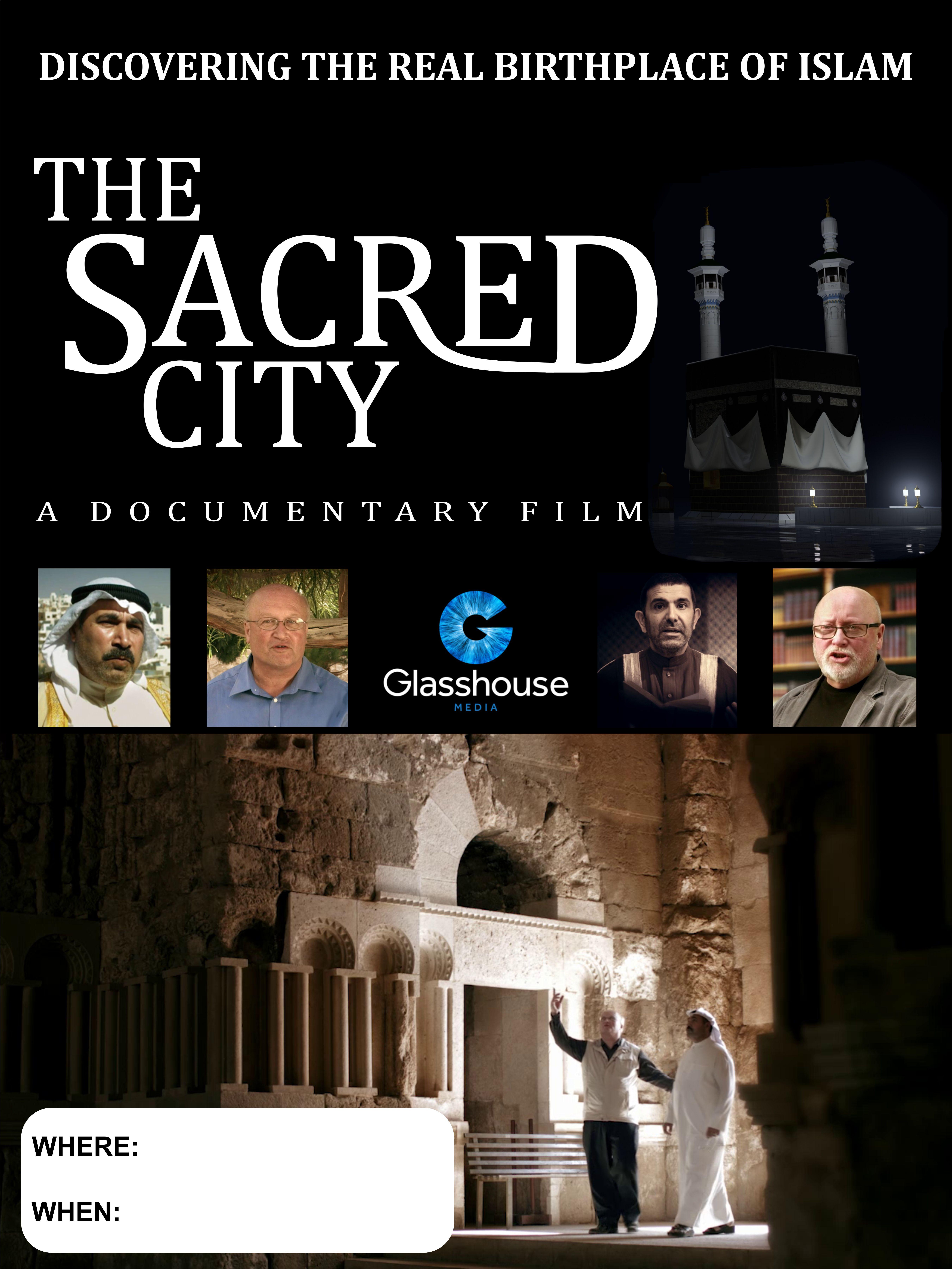 The Sacred City poster - similar to The Wave I Ride
