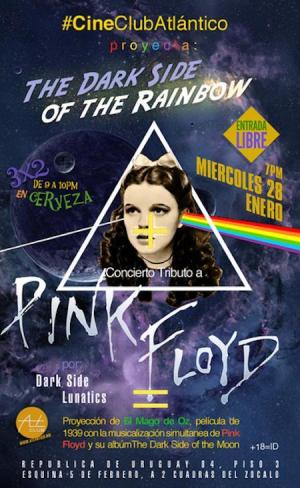 The dark side of the rainbow