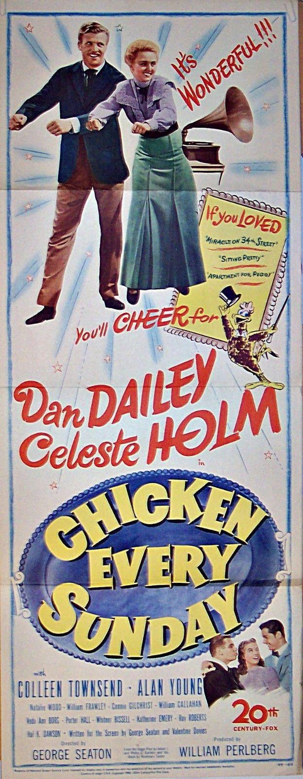 Chicken Every Sunday poster - similar to Words and Music