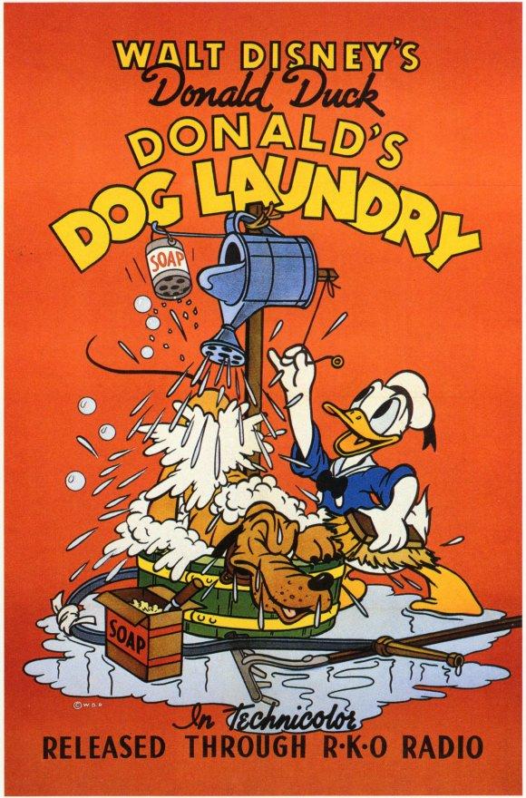 Donald's Dog Laundry - like Superman: The Magnetic Telescope but shorter