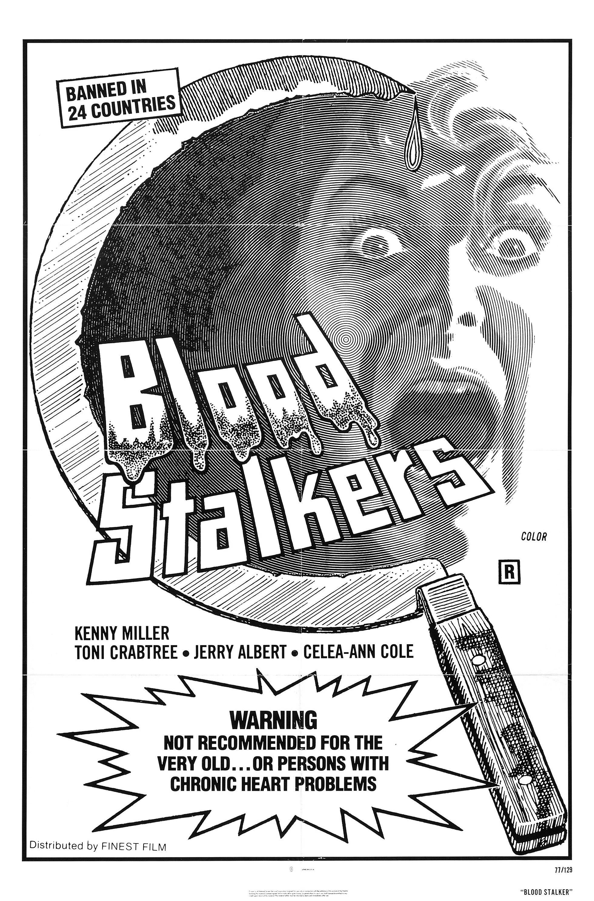 Blood Stalkers poster - similar to Jennifer