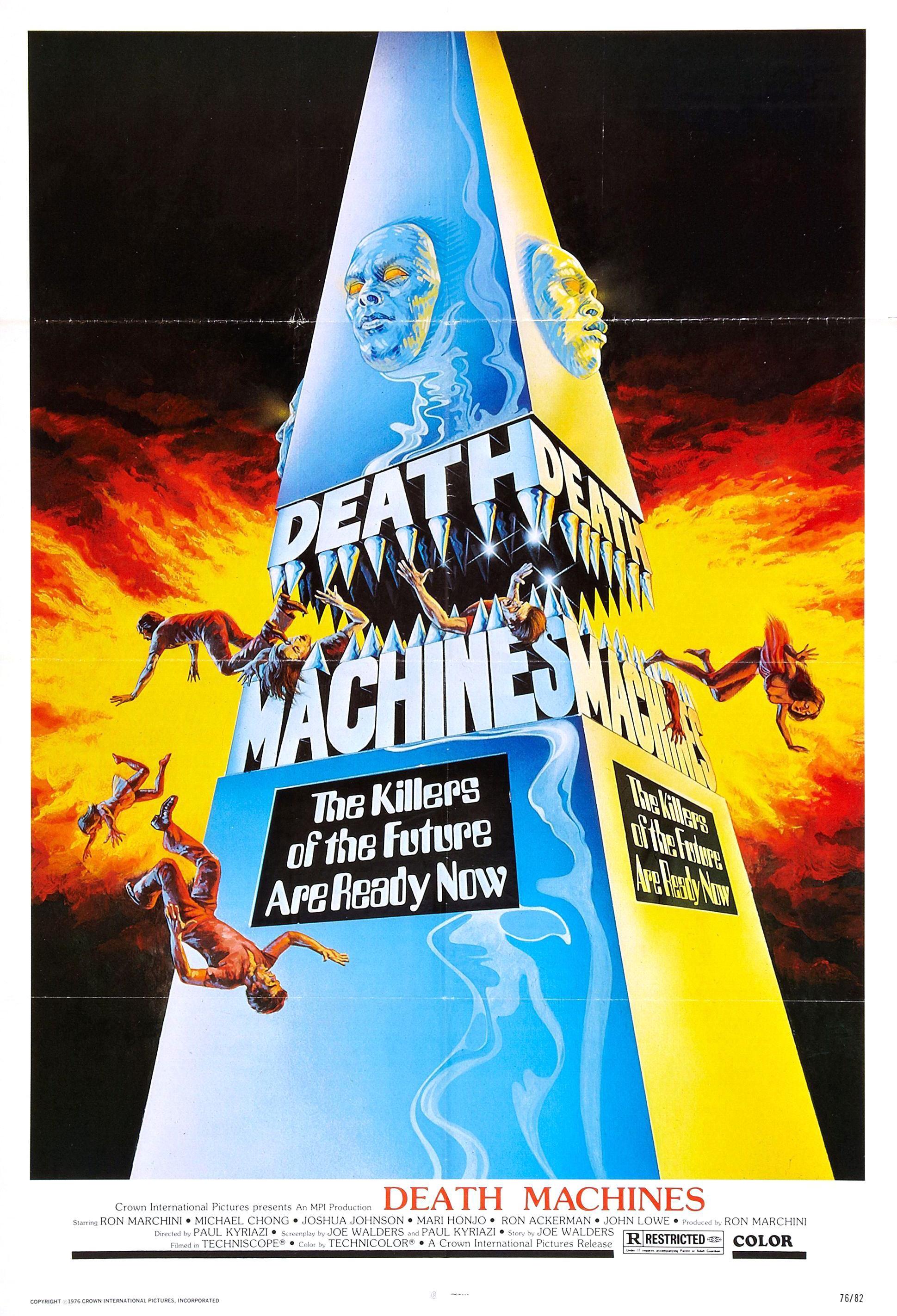 Death Machines poster - similar to Star Wars