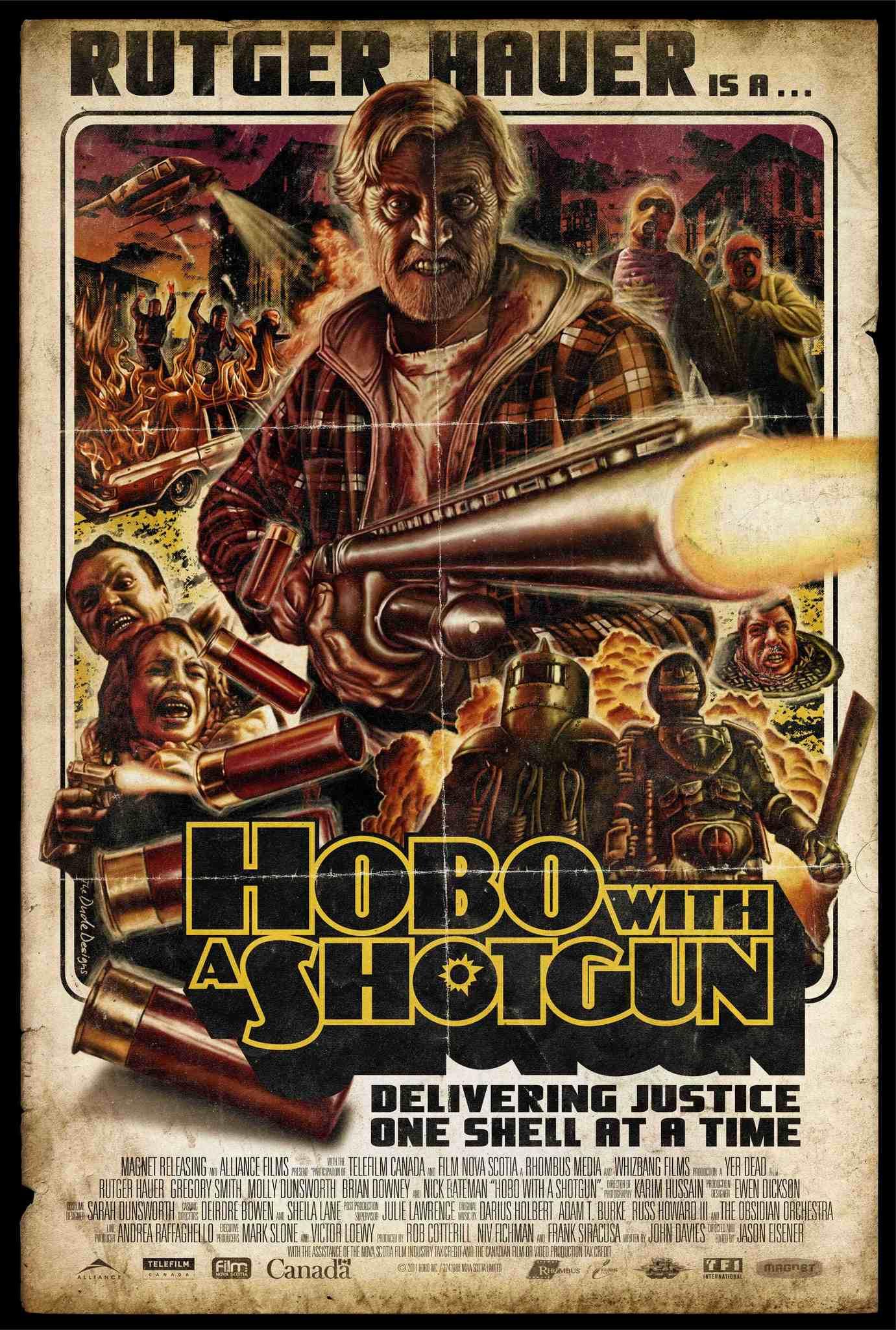 Hobo with a Shotgun - like The Osterman Weekend but newer
