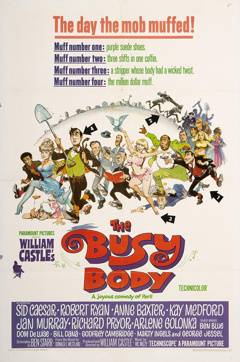 The Busy Body poster - similar to The Collector