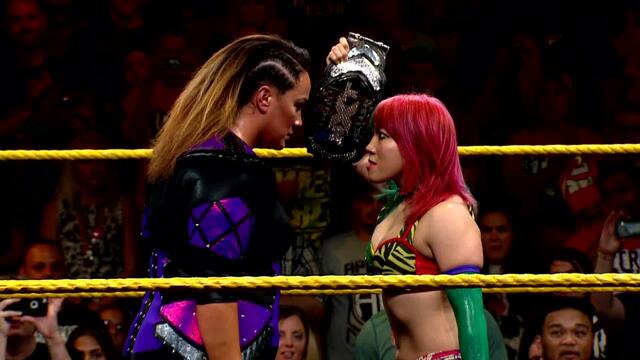 Asuka faces her toughest challenge yet in Nia Jax at NXT TakeOver: The End... background