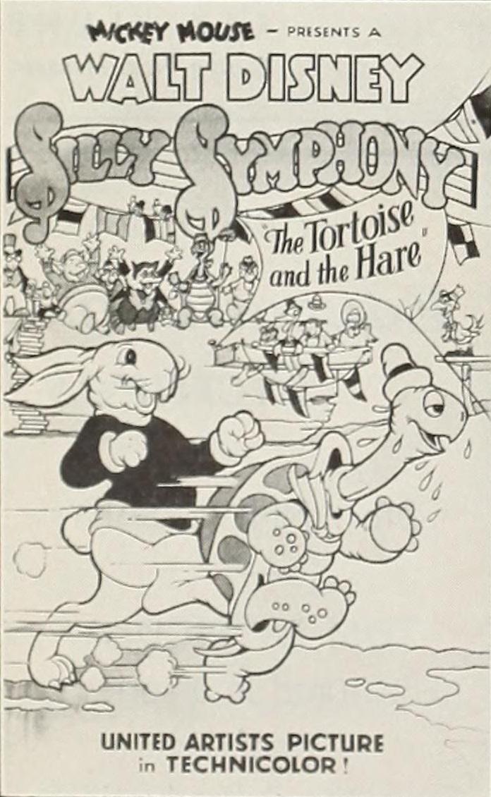 The Hare and the Tortoise poster - similar to Wedding Present