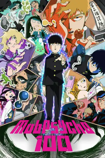 Mob Psycho 100 [Hindi] S1-S3 poster