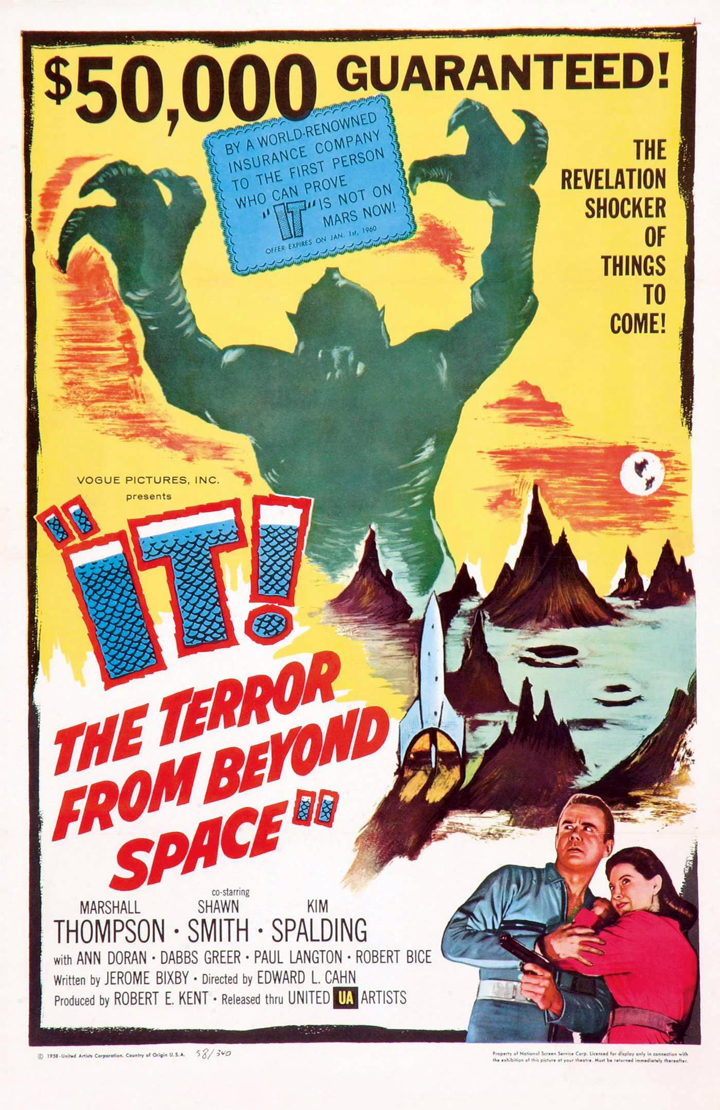 The Terror from Beyond Space - like The Woman Eater but scarier