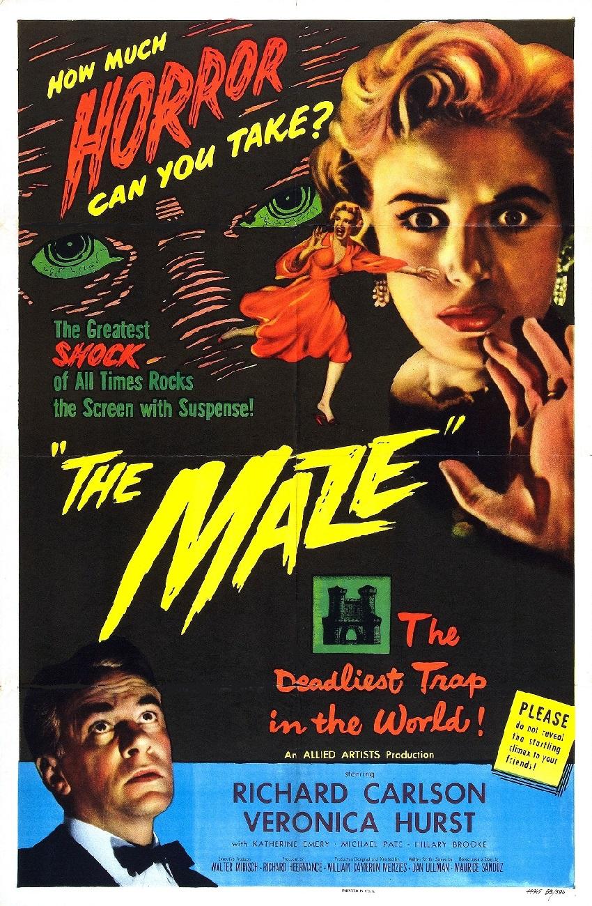 The Maze poster - similar to Split Second