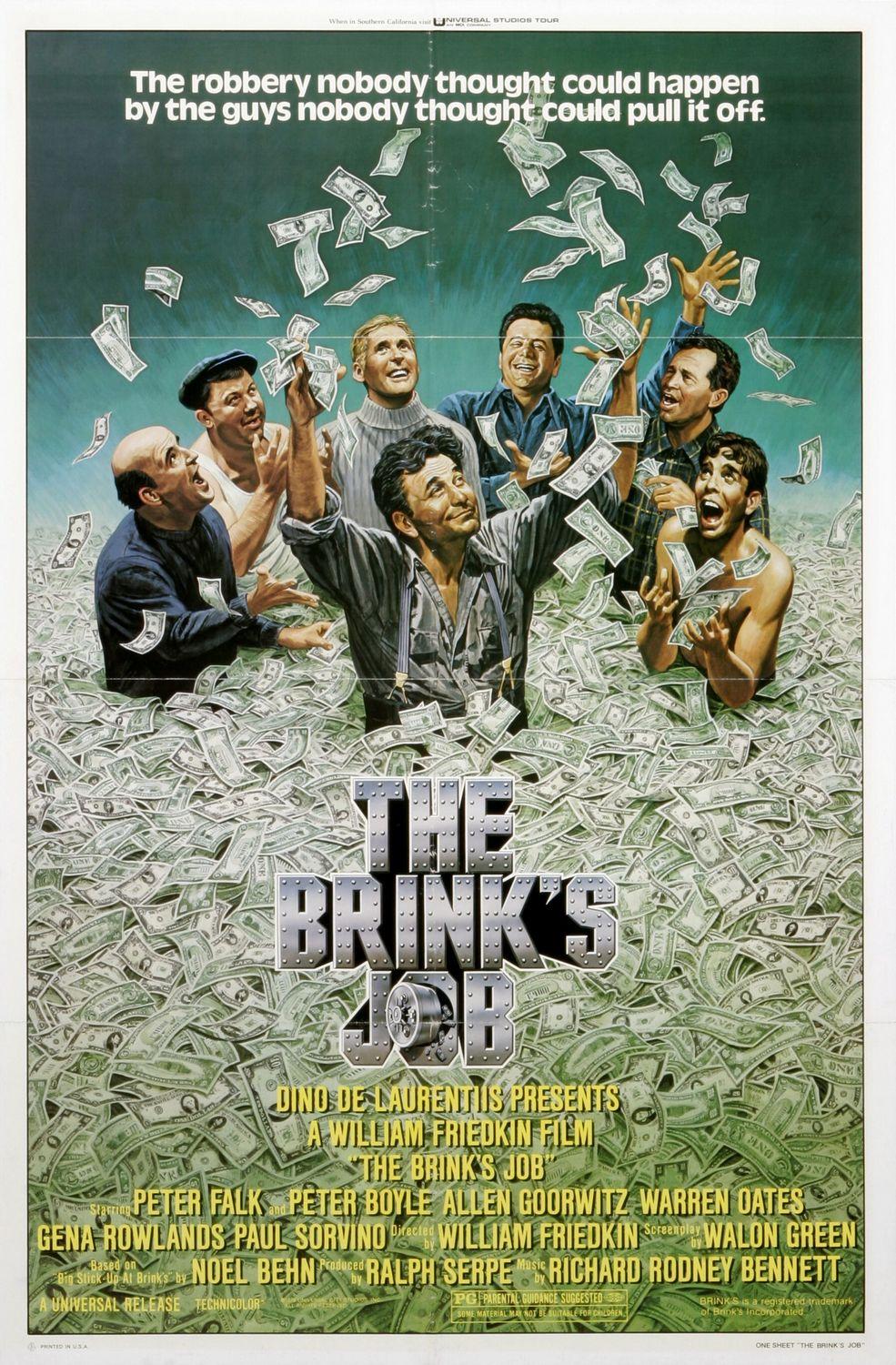 The Brink's Job poster - similar to Somewhere in Time